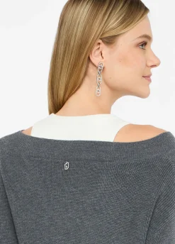Liu Jo Pull avec broderies bijoux|Femme Mailles
