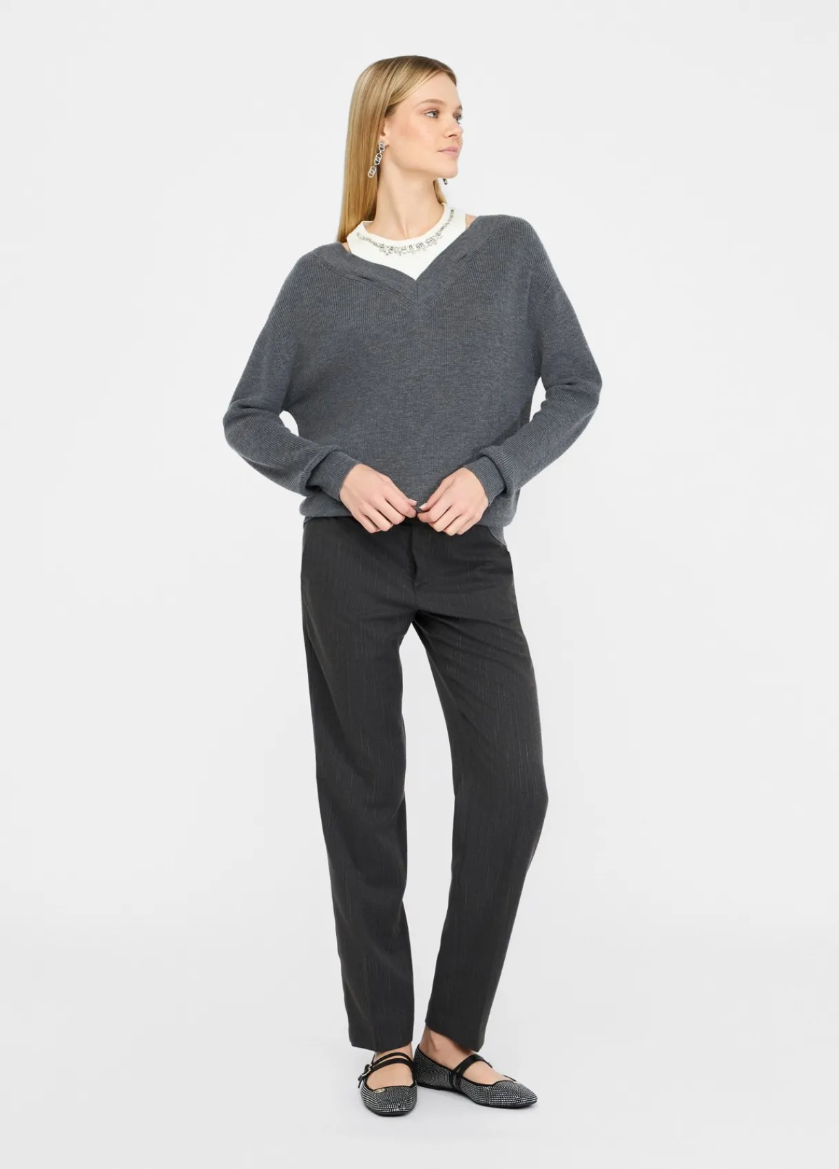 Liu Jo Pull avec broderies bijoux|Femme Mailles