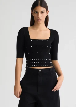Liu Jo Pull avec clous|Femme Mailles