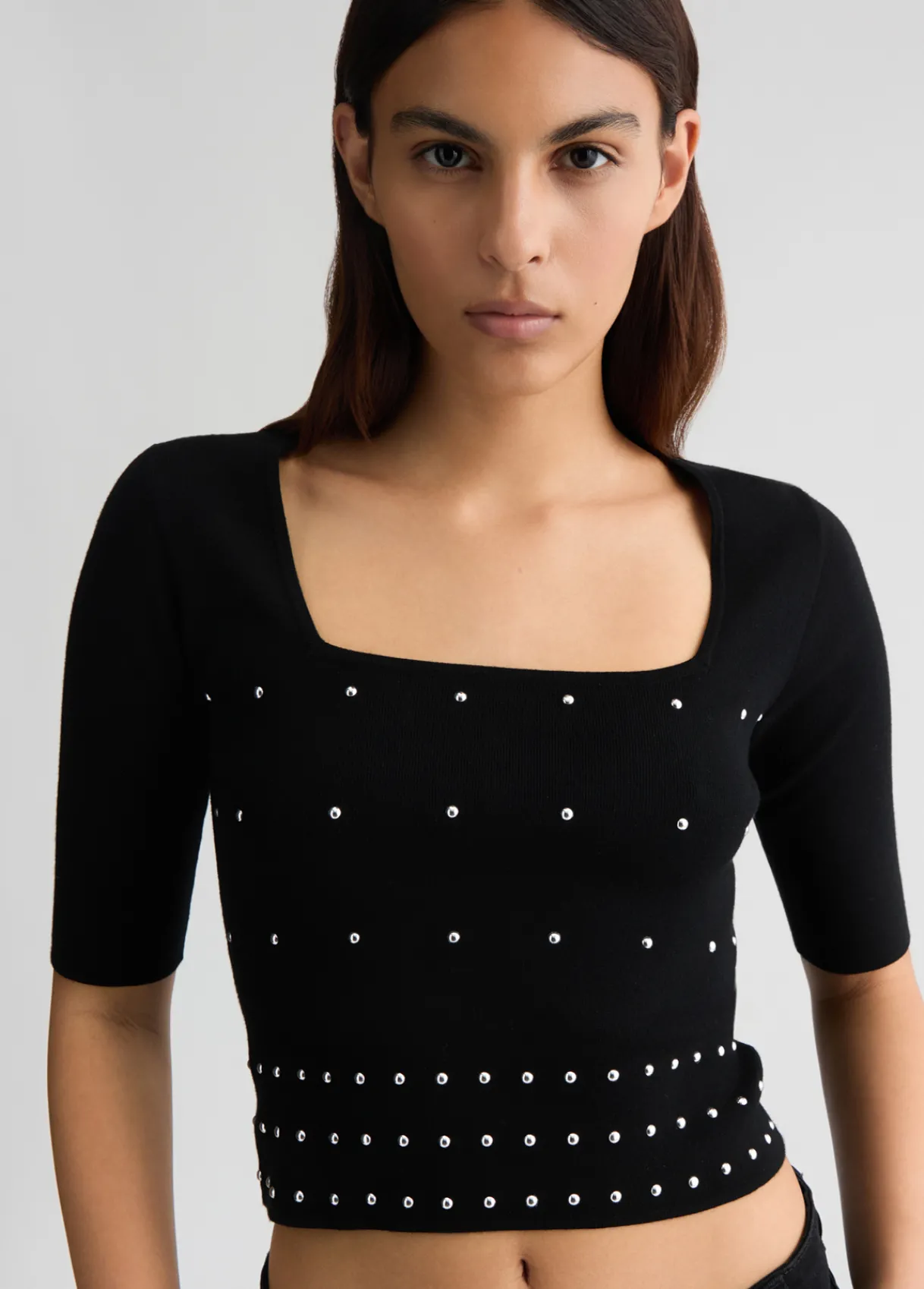 Liu Jo Pull avec clous|Femme Mailles