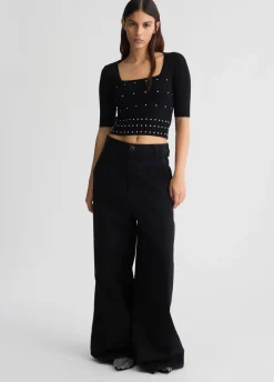 Liu Jo Pull avec clous|Femme Mailles