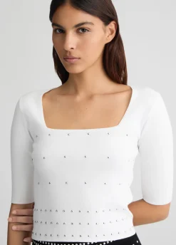 Liu Jo Pull avec clous|Femme Mailles