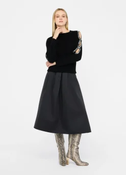 Liu Jo Pull avec découpes ornées de pierres|Femme Mailles