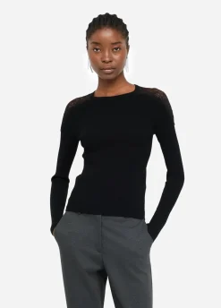 Liu Jo Pull avec dentelle|Femme Mailles