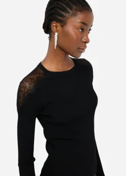 Liu Jo Pull avec dentelle|Femme Mailles