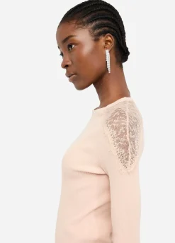 Liu Jo Pull avec dentelle|Femme Mailles