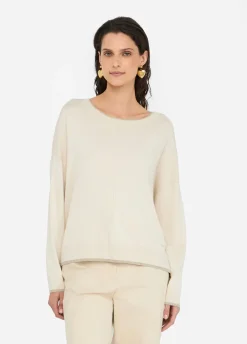 Liu Jo Pull avec détails en Lurex®|Femme Mailles