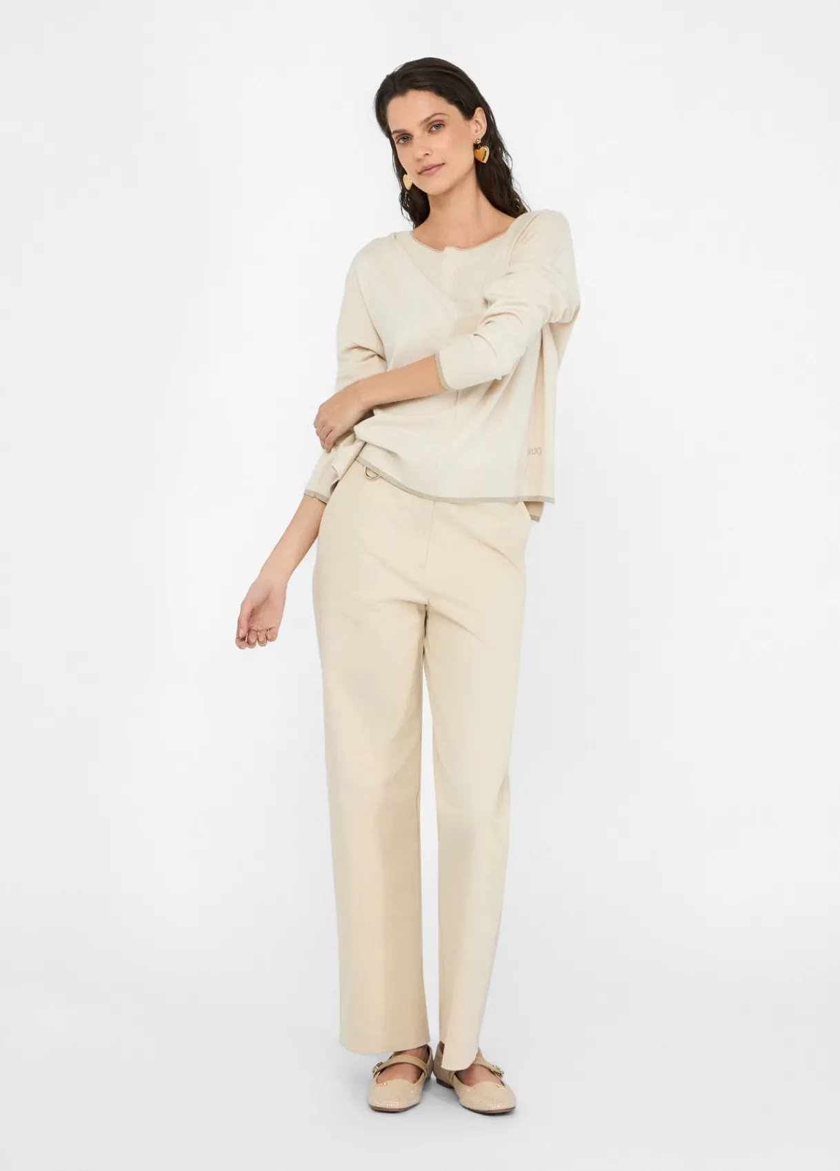 Liu Jo Pull avec détails en Lurex®|Femme Mailles