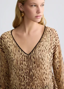 Liu Jo Pull avec imprimé animalier|Femme Mailles
