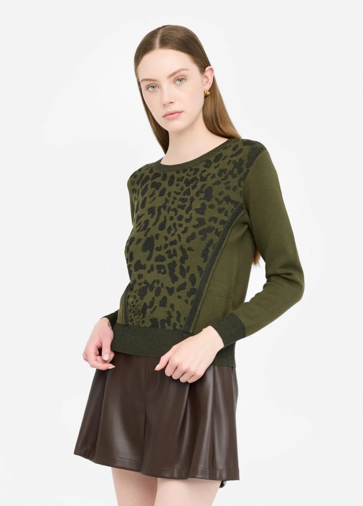 Liu Jo Pull avec imprimé animalier Better|Femme Mailles