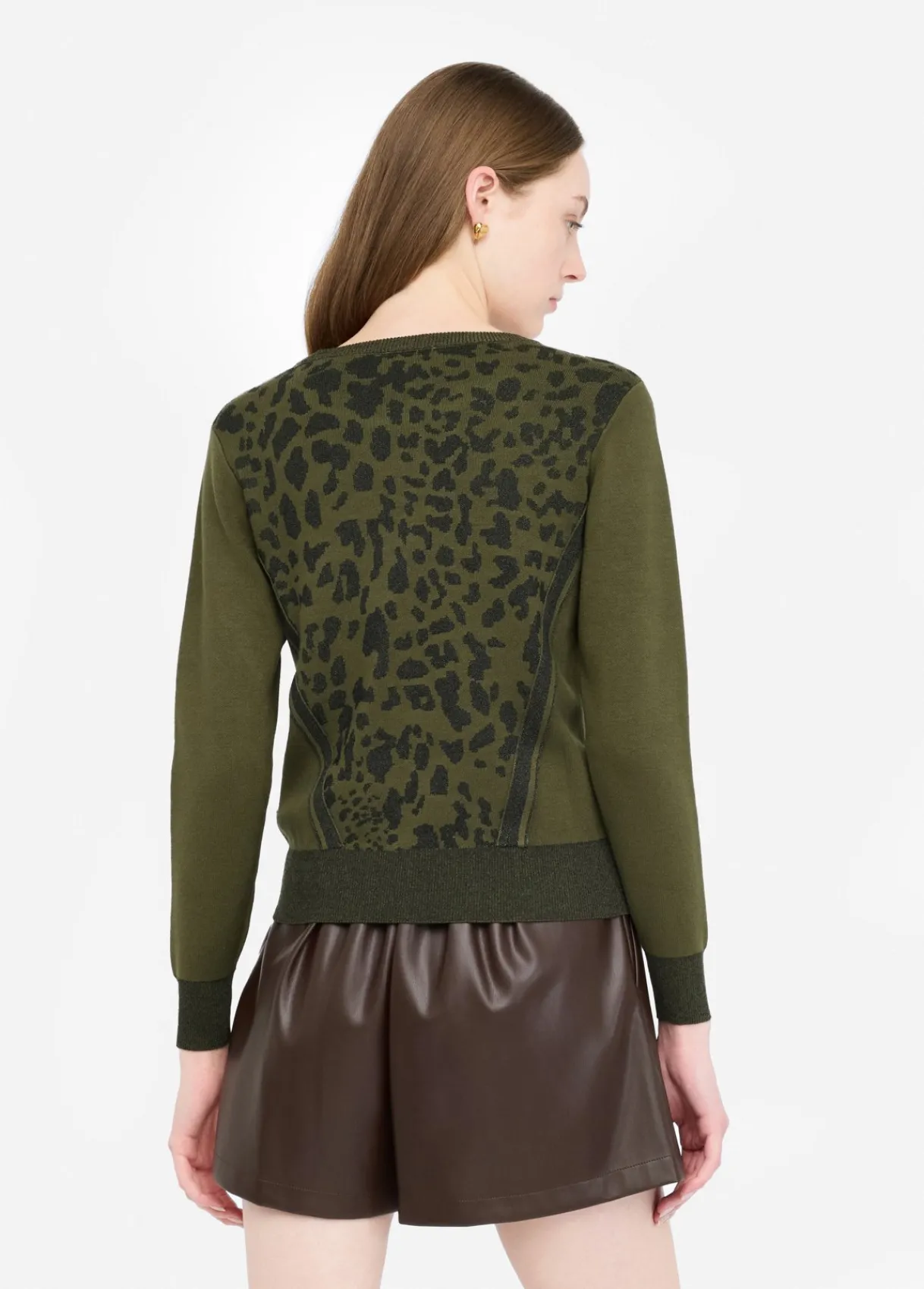 Liu Jo Pull avec imprimé animalier Better|Femme Mailles