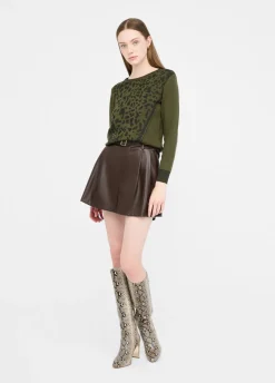 Liu Jo Pull avec imprimé animalier Better|Femme Mailles