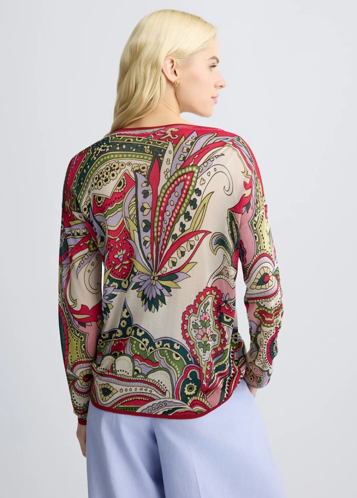 Liu Jo Pull avec imprimé foulard|Femme Mailles