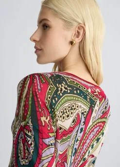 Liu Jo Pull avec imprimé foulard|Femme Mailles