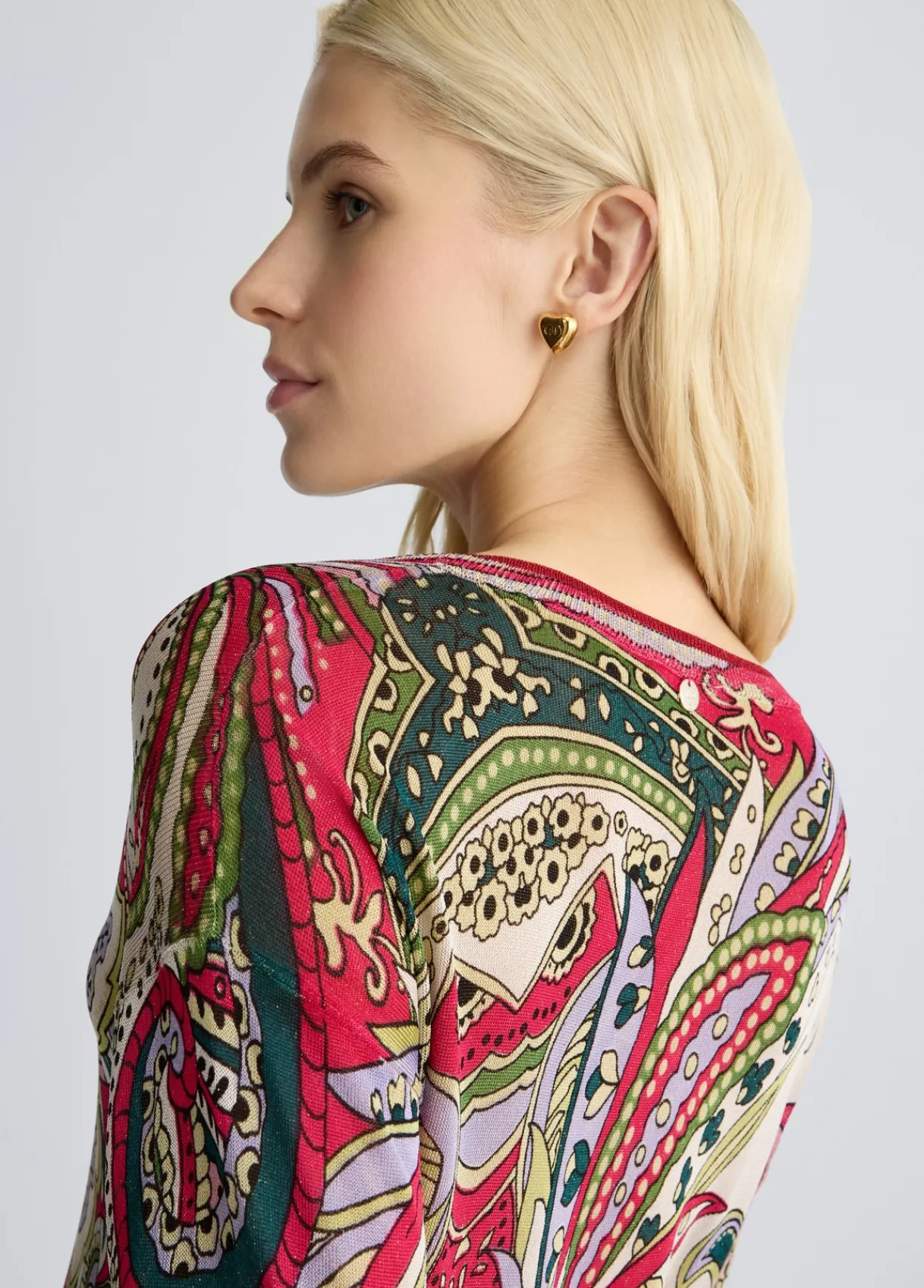 Liu Jo Pull avec imprimé foulard|Femme Mailles