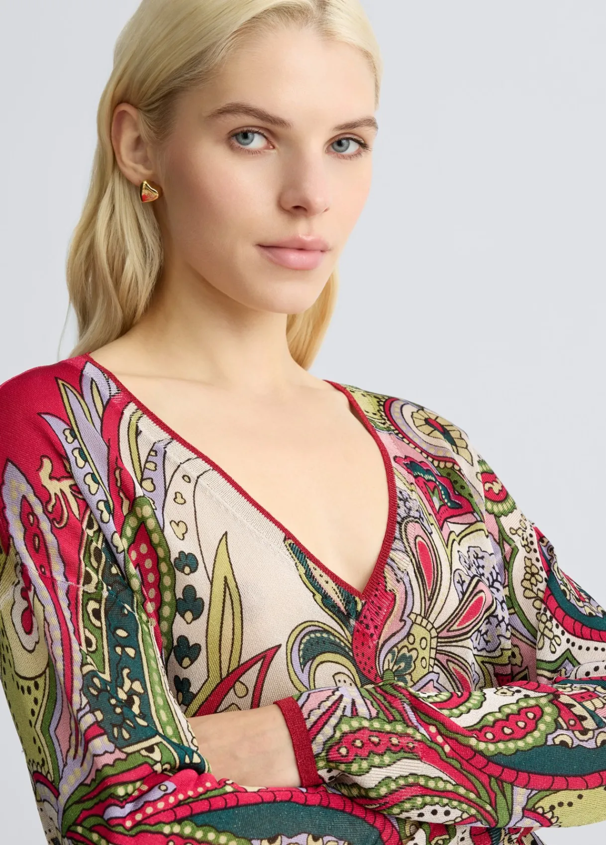 Liu Jo Pull avec imprimé foulard|Femme Mailles