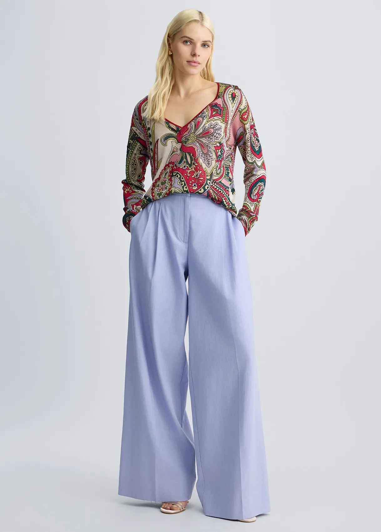 Liu Jo Pull avec imprimé foulard|Femme Mailles