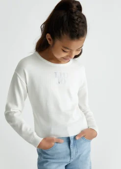 Liu Jo Pull avec logo|Enfant Pull Et Sweatshirts
