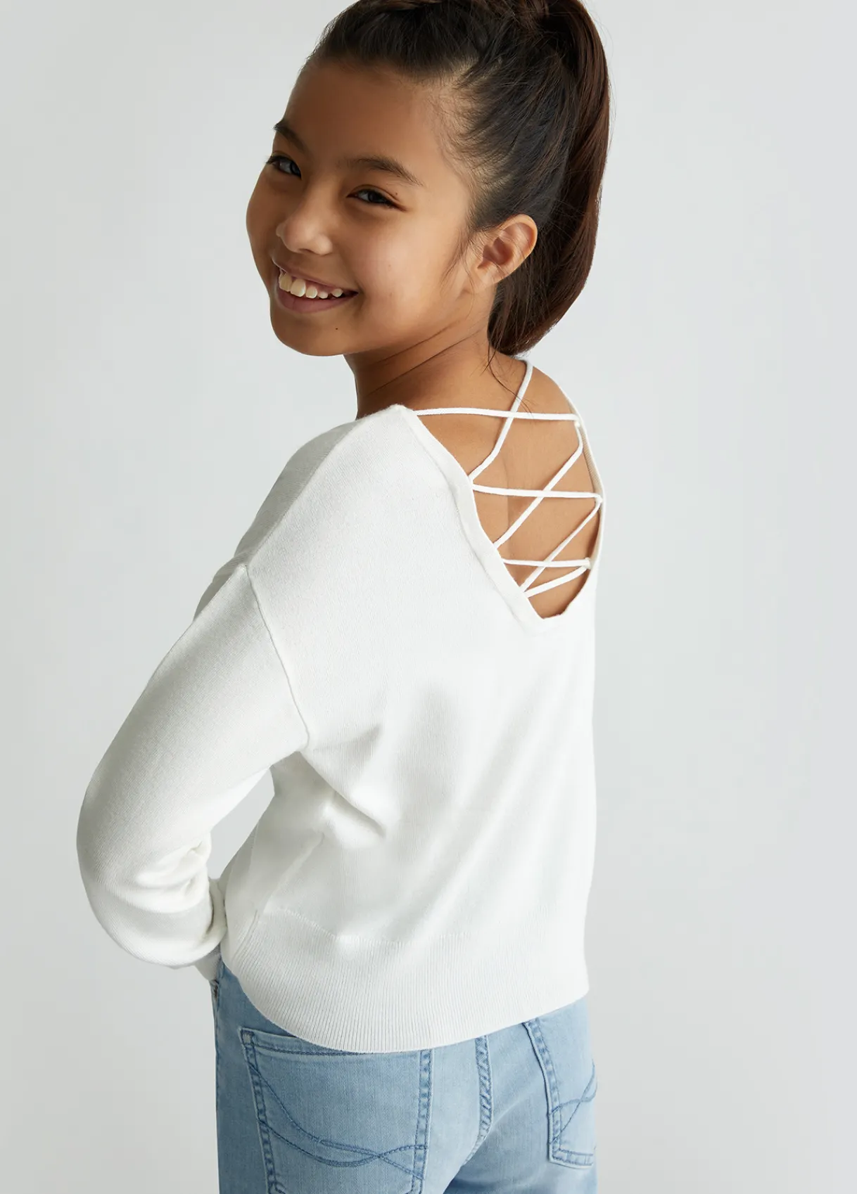 Liu Jo Pull avec logo|Enfant Pull Et Sweatshirts