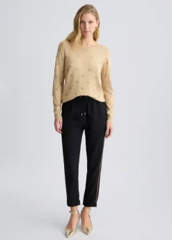 Liu Jo Pull avec logo et strass|Femme Mailles