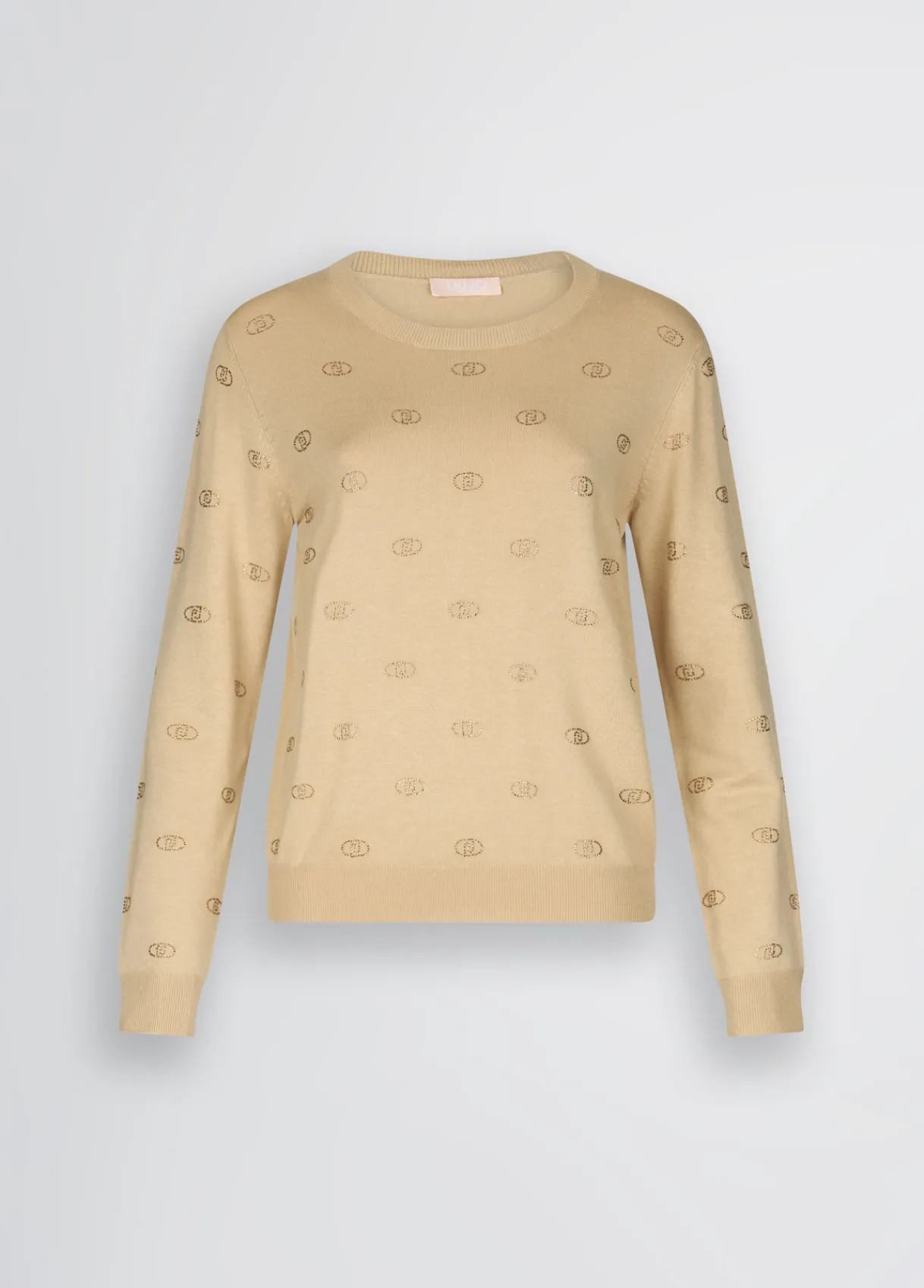 Liu Jo Pull avec logo et strass|Femme Mailles