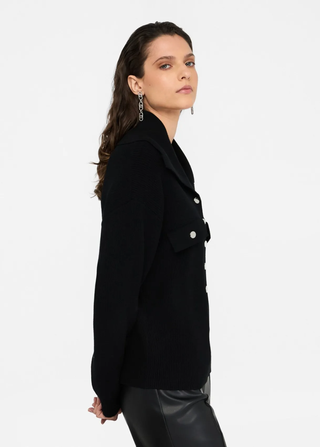 Liu Jo Pull avec maxi col|Femme Mailles