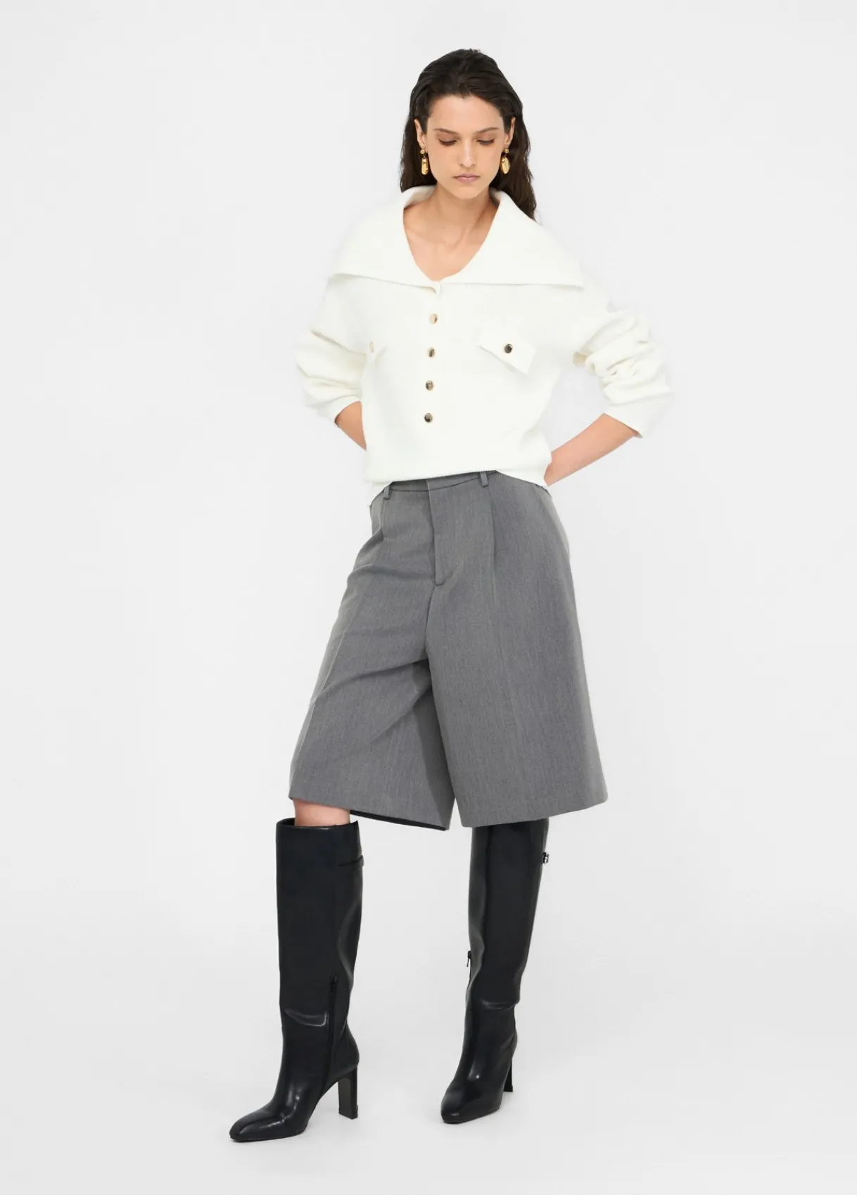 Liu Jo Pull avec maxi col|Femme Mailles