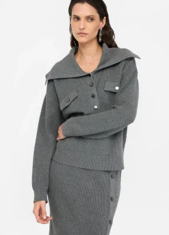Liu Jo Pull avec maxi col|Femme Mailles