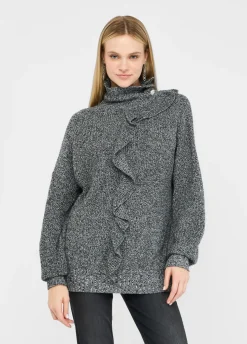 Liu Jo Pull avec maxi volants|Femme Mailles