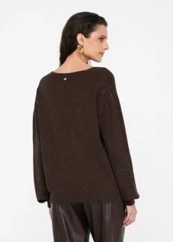 Liu Jo Pull avec micro paillettes|Femme Mailles