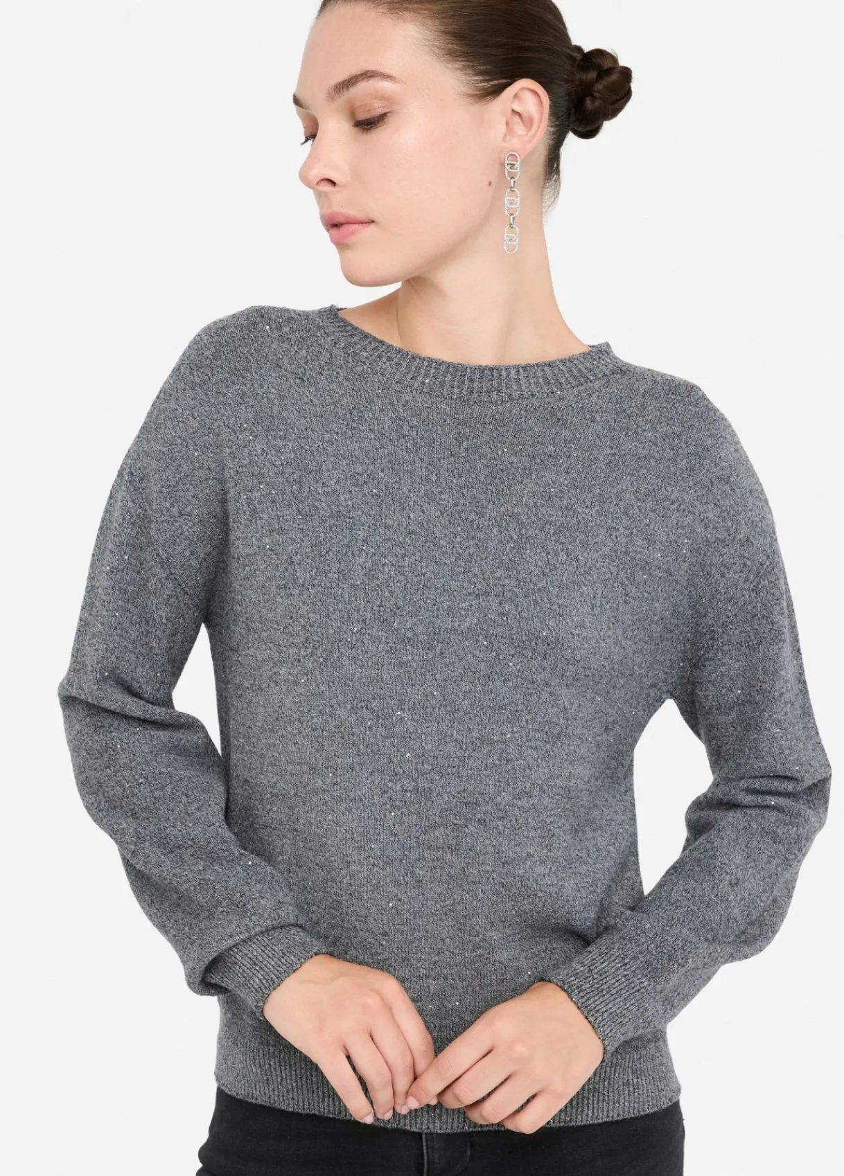Liu Jo Pull avec micro paillettes|Femme Mailles