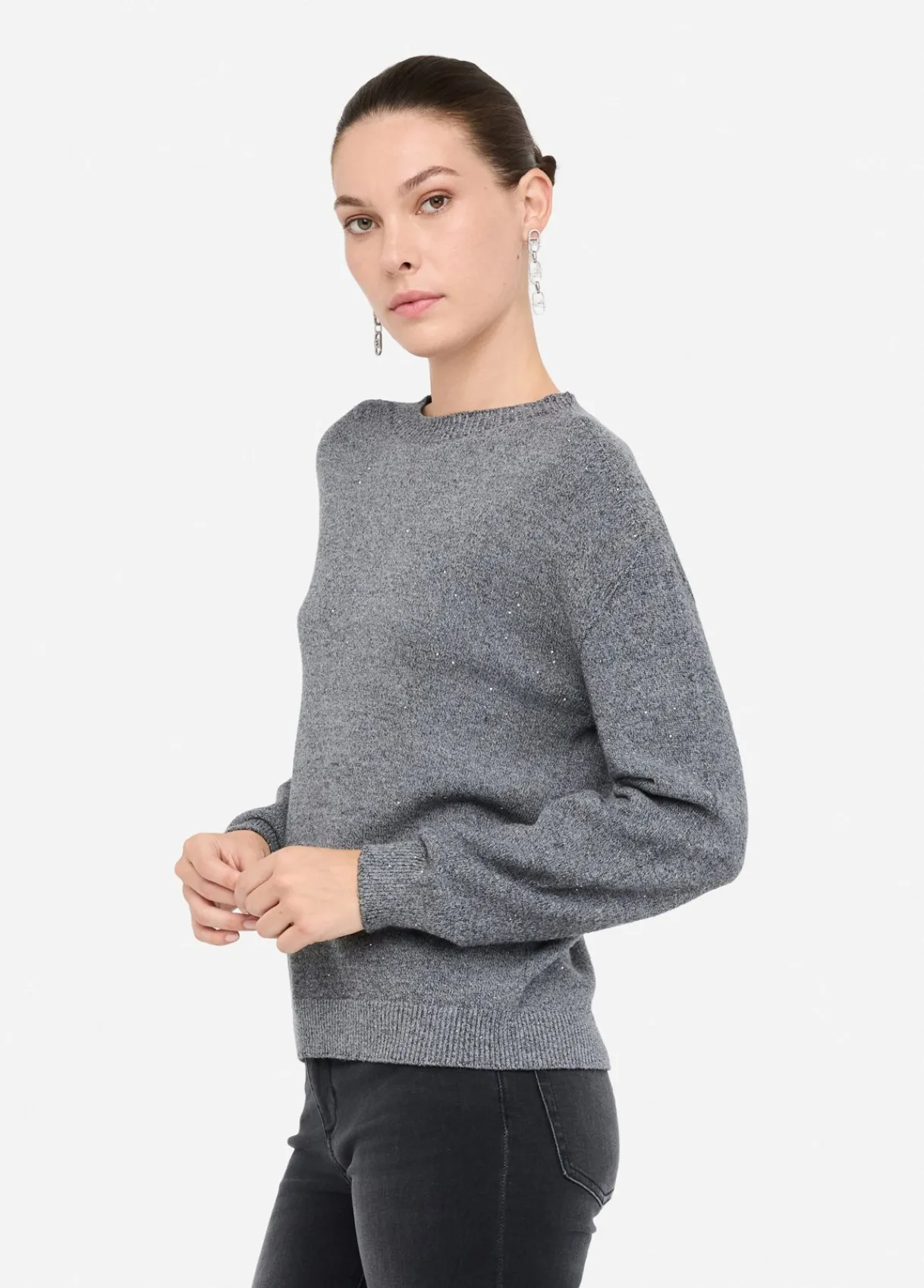 Liu Jo Pull avec micro paillettes|Femme Mailles