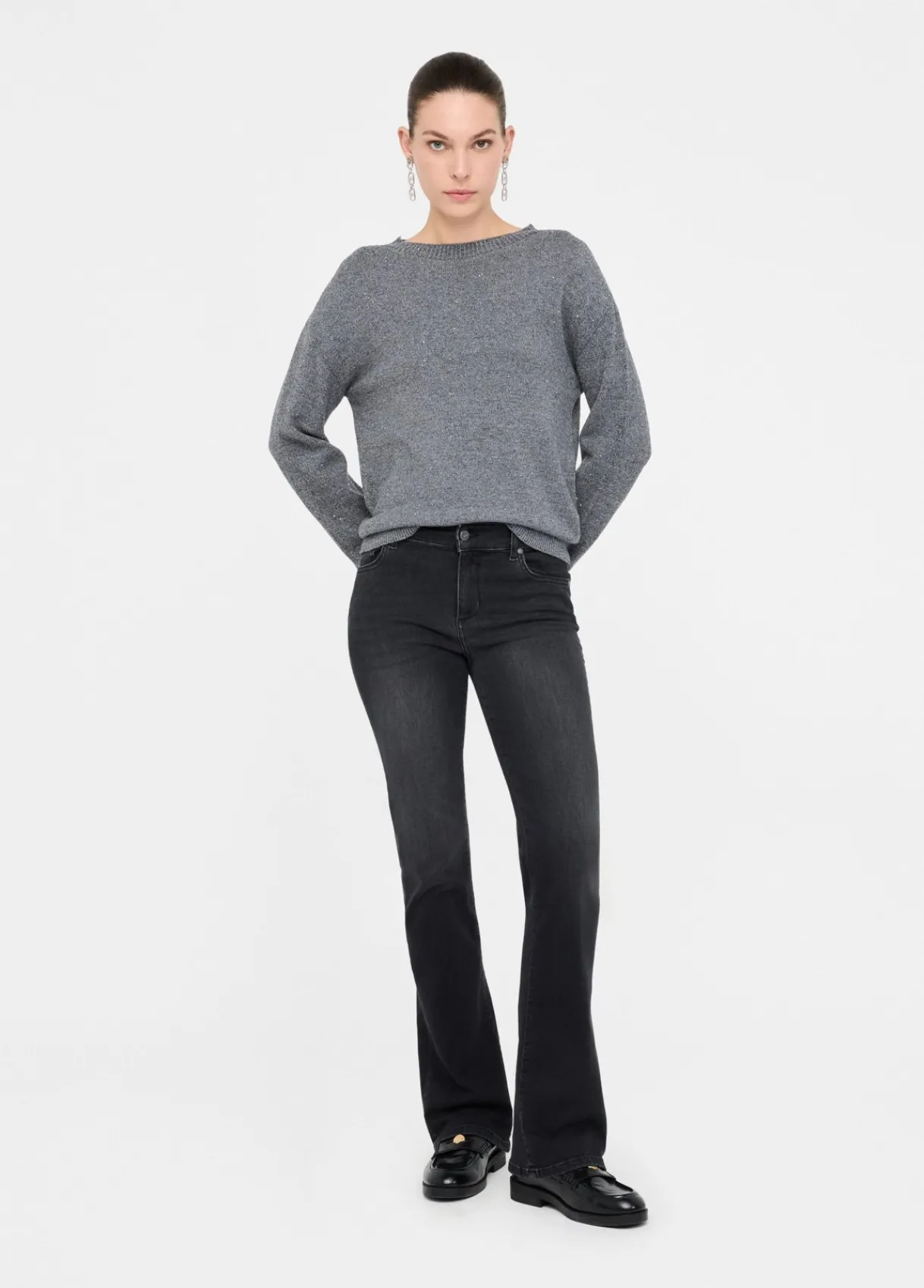 Liu Jo Pull avec micro paillettes|Femme Mailles