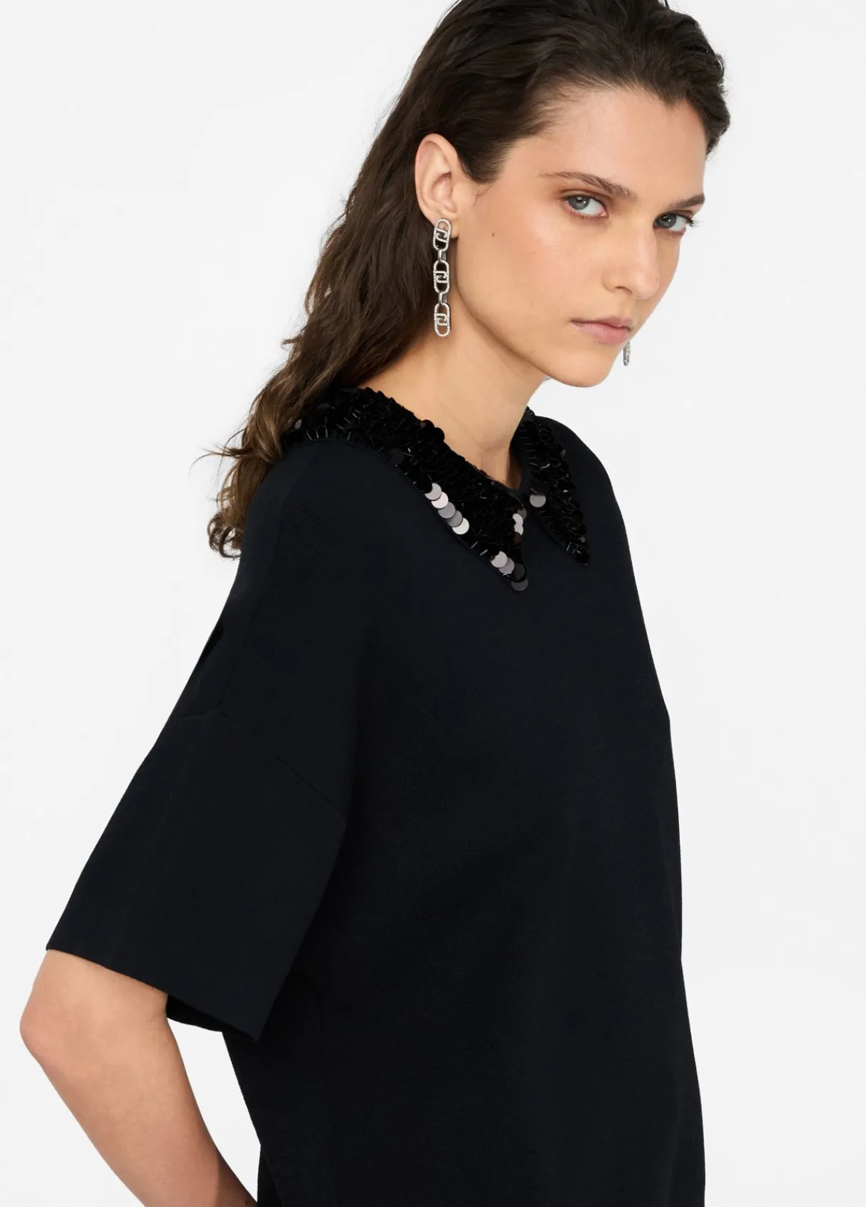 Liu Jo Pull avec paillettes|Femme Mailles