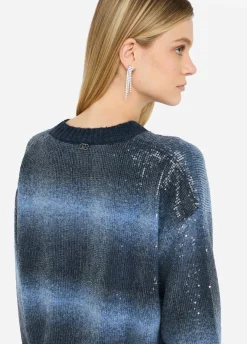 Liu Jo Pull avec paillettes|Femme Mailles