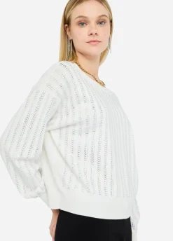 Liu Jo Pull avec strass|Femme Mailles