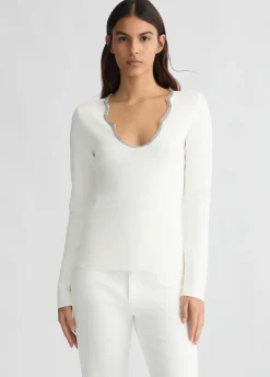 Liu Jo Pull avec strass|Femme Mailles