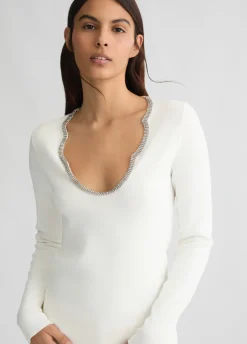 Liu Jo Pull avec strass|Femme Mailles