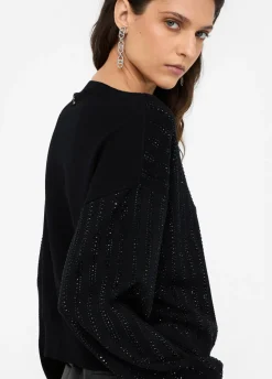 Liu Jo Pull avec strass|Femme Mailles