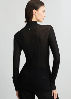 Liu Jo Pull avec strass|Femme Mailles