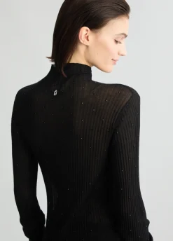 Liu Jo Pull avec strass|Femme Mailles