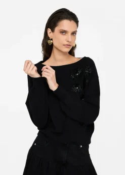 Liu Jo Pull avec strass|Femme Mailles