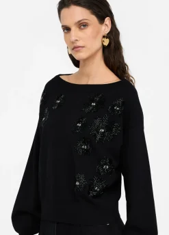 Liu Jo Pull avec strass|Femme Mailles