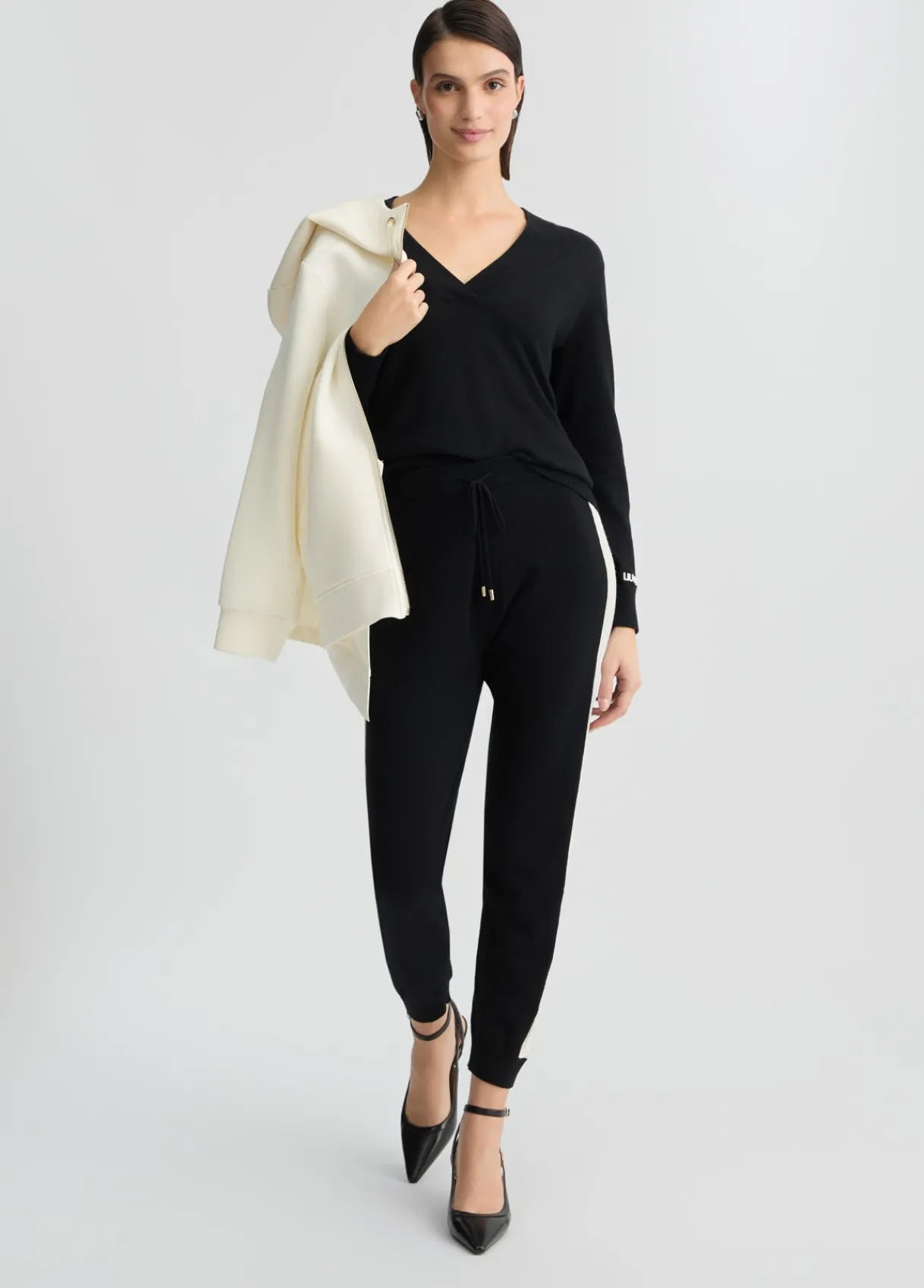 Liu Jo Pull en coton et laine|Femme Mailles