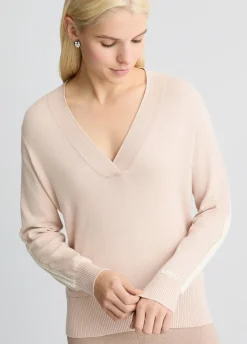 Liu Jo Pull en coton et laine|Femme Vêtements De Sport|Mailles