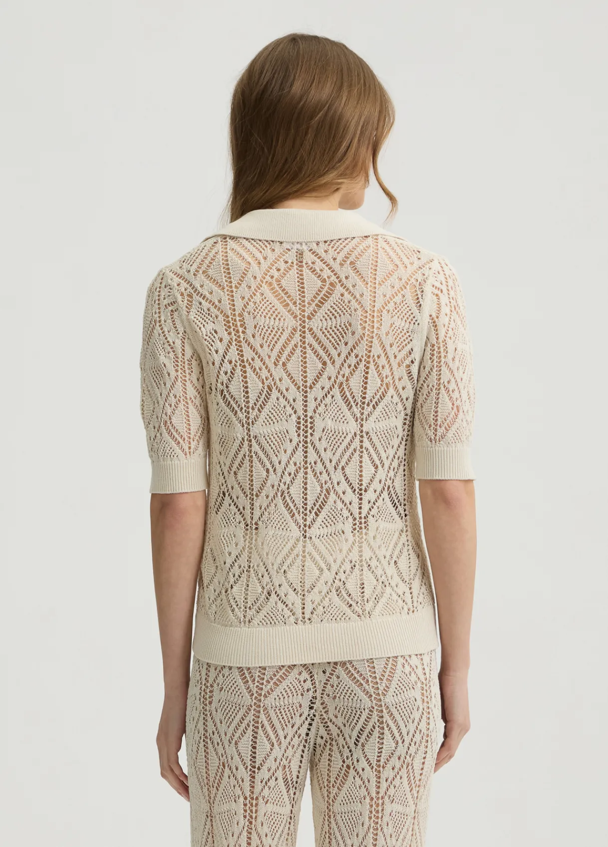 Liu Jo Pull en coton mélangé au crochet|Femme Mailles