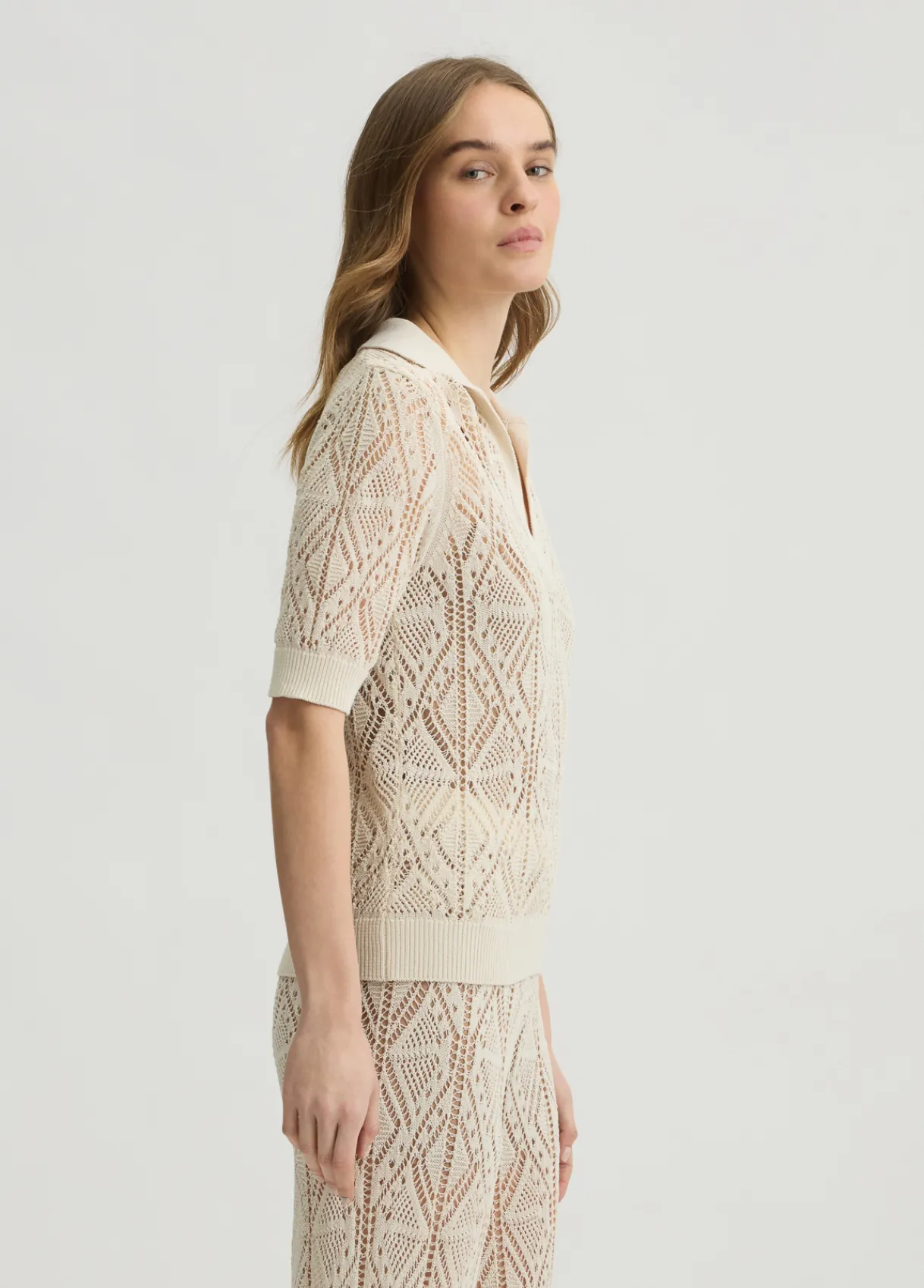 Liu Jo Pull en coton mélangé au crochet|Femme Mailles