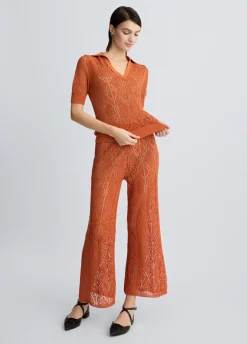 Liu Jo Pull en coton mélangé au crochet|Femme Mailles