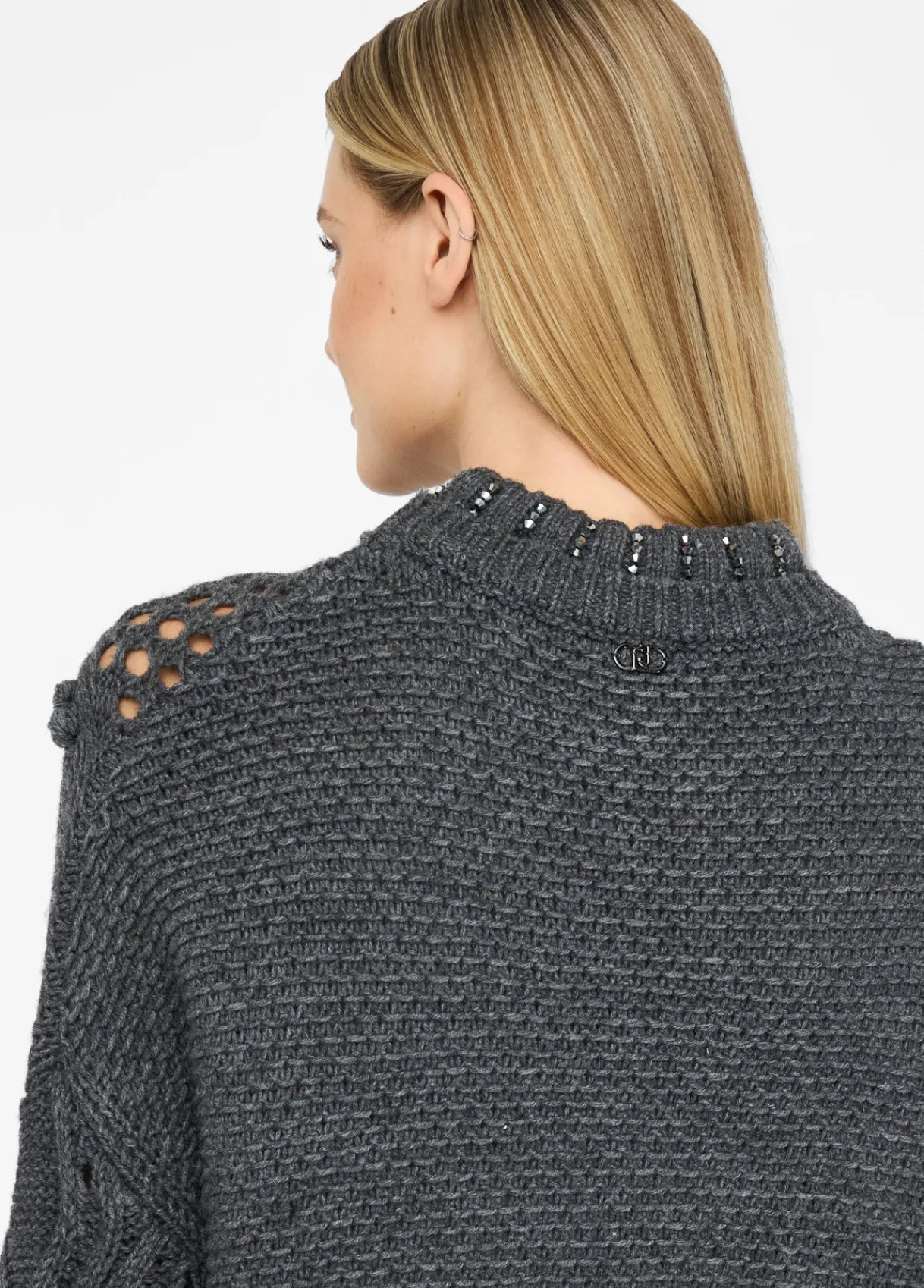 Liu Jo Pull en laine avec ajours|Femme Mailles