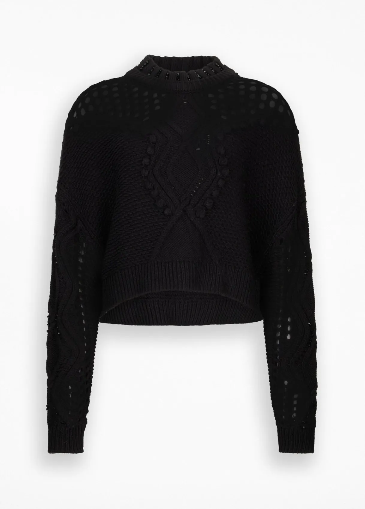 Liu Jo Pull en laine avec ajours|Femme Mailles